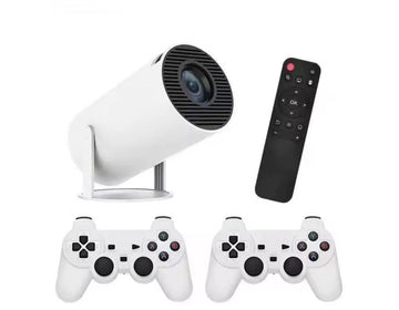 Projetor Ultra HD com Consola de jogos Retro - OnLike